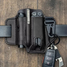 Charger l&#39;image dans la galerie, Gaine en Cuir à Boucle de Ceinture Multi-outils EDC