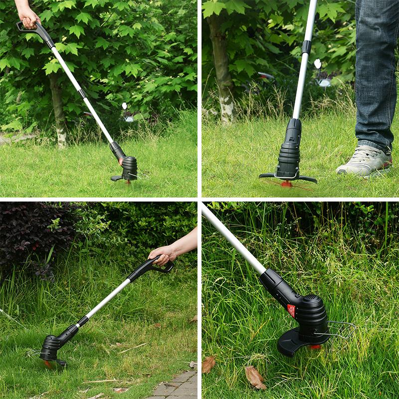 Tondeuse à Gazon Électrique sans Fil Portative Coupe-bordures