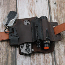 Charger l&#39;image dans la galerie, Gaine en Cuir à Boucle de Ceinture Multi-outils EDC