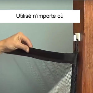 Barrière de Porte Pliable pour Animaux - ciaovie