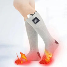 Charger l&#39;image dans la galerie, Chaussettes chauffantes à température réglable