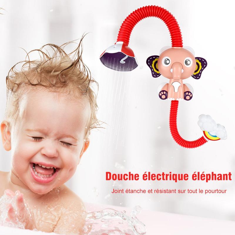 Mini Douche d'Éléphant Mignon Jouet de Bain