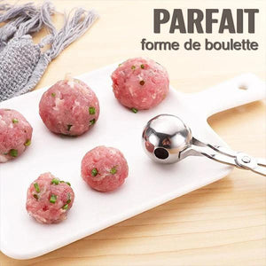 Pince de Fabricant de Boulettes de Viande en Acier Inoxydable