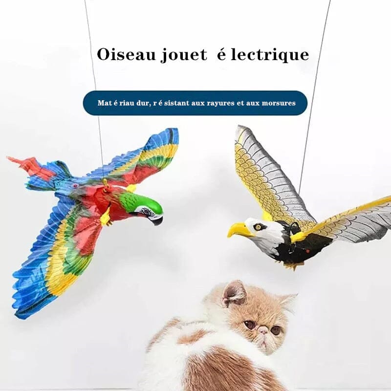 ⚡⚡Jouet pour animaux de compagnie à suspendre pour oiseaux simulés