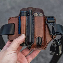 Charger l&#39;image dans la galerie, Gaine en Cuir à Boucle de Ceinture Multi-outils EDC