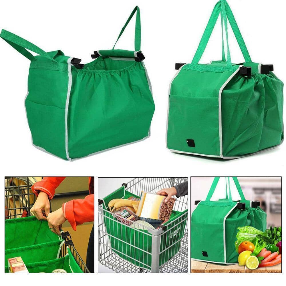 Sac à Provisions Pliable Réutilisable pour Chariot