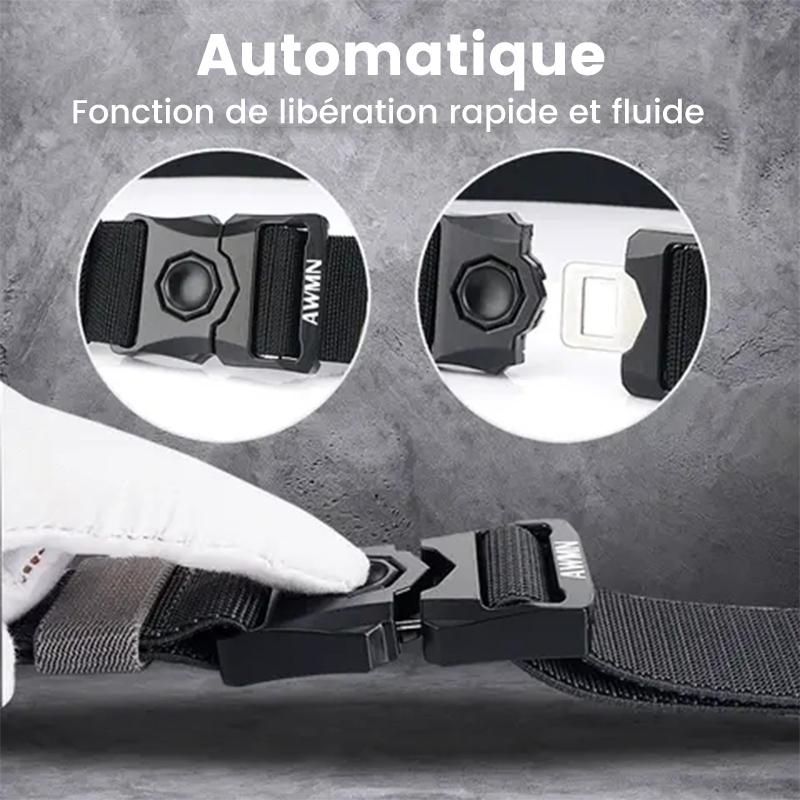 Ceinture Tactique à Boucle Automatique