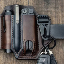 Charger l&#39;image dans la galerie, Gaine en Cuir à Boucle de Ceinture Multi-outils EDC