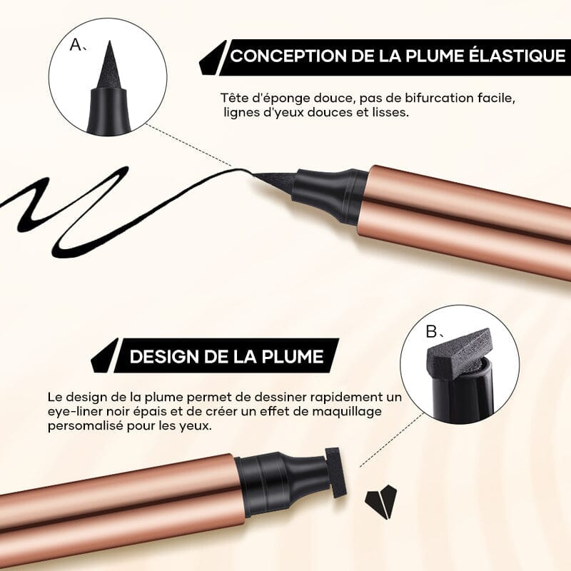 Nouveau Eyeliner Estampillé Ailé