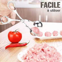 Charger l&#39;image dans la galerie, Pince de Fabricant de Boulettes de Viande en Acier Inoxydable