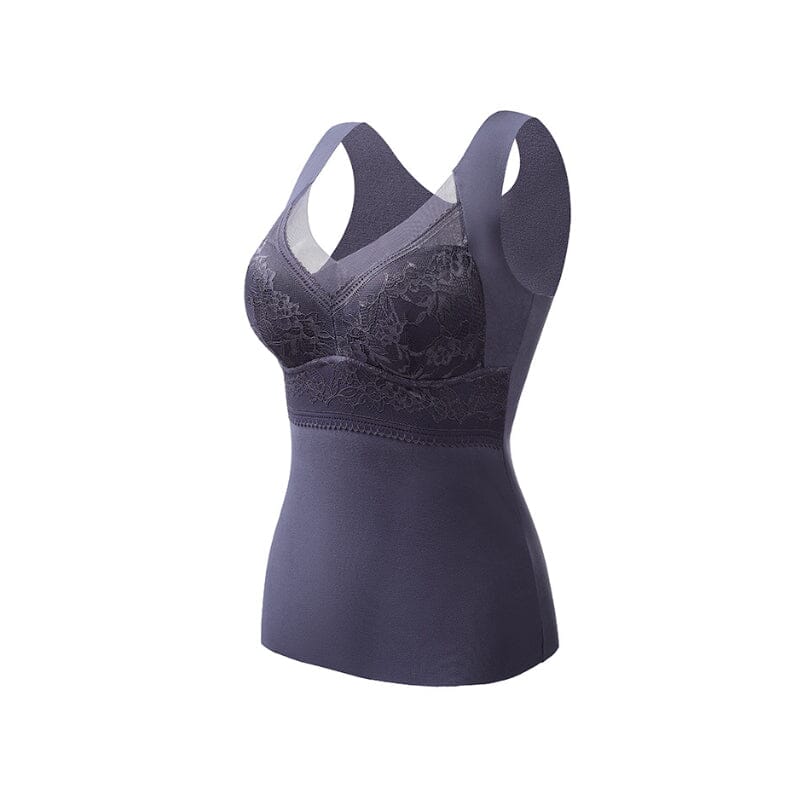 🔖Sous-vêtement thermique à soutien-gorge intégré 2 en 1✅