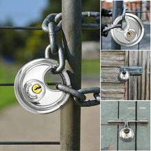 Charger l&#39;image dans la galerie, Cadenas rond Round Pie Lock